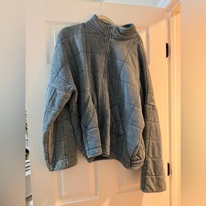 Forever 21 Gray Bomber Jacket